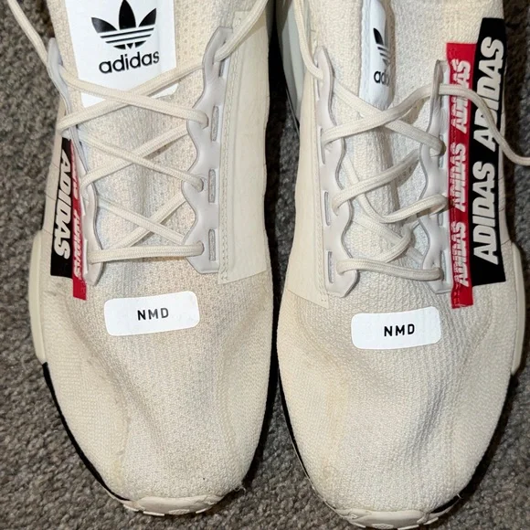 Adidas NMD White and Black Sneakers - Picture 9 of 12